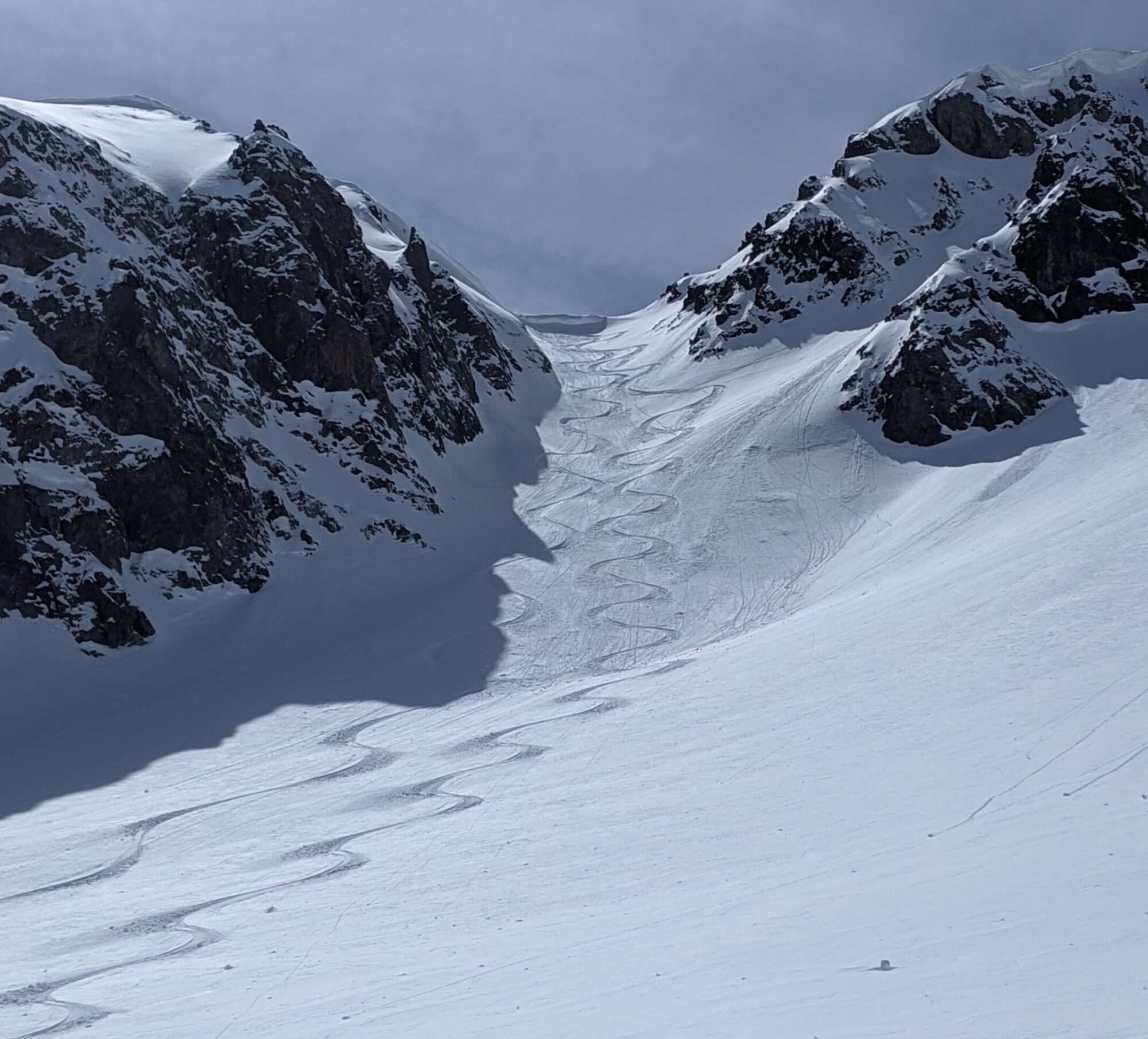 Backcountry skiing in the San Juans